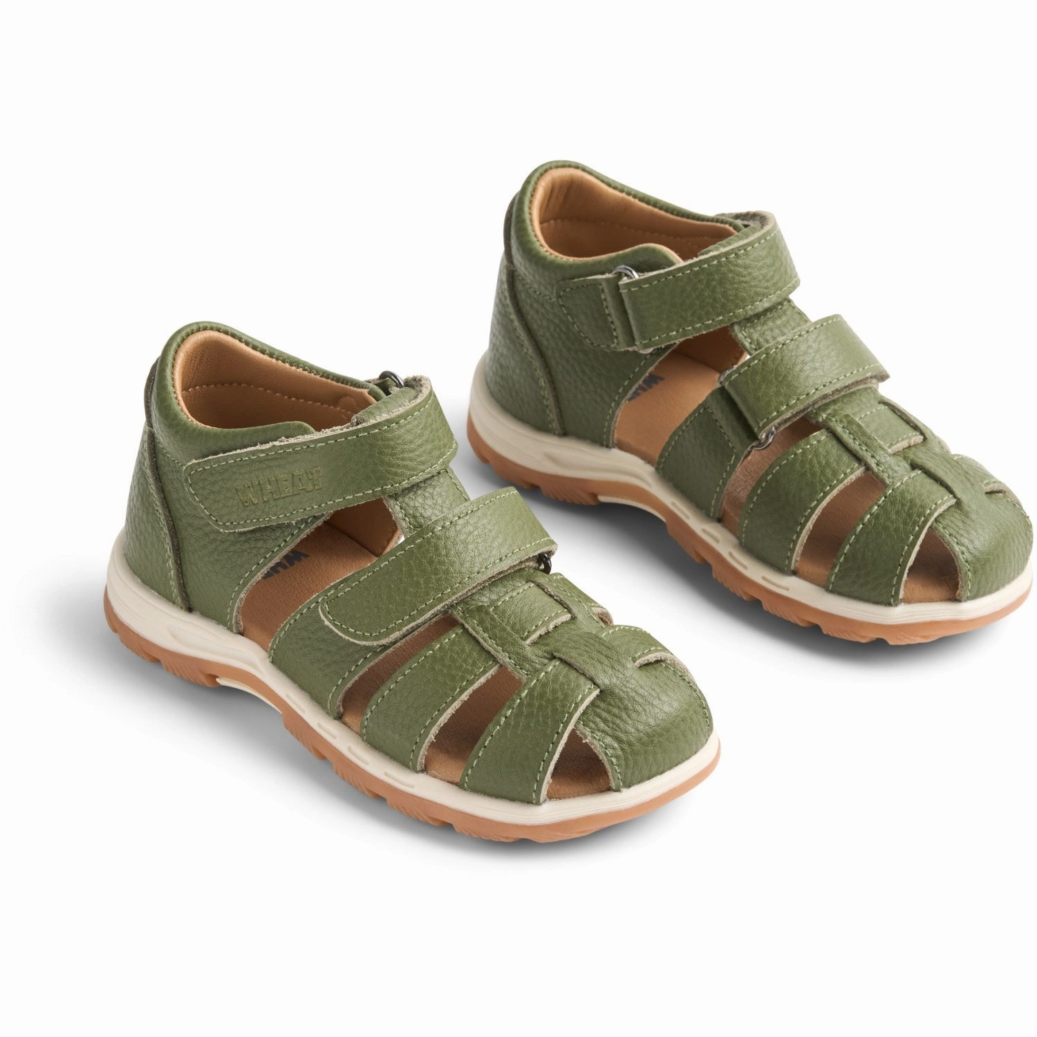 Wheat Green Sandal Frei Kids Closed Toe Sandals promo
