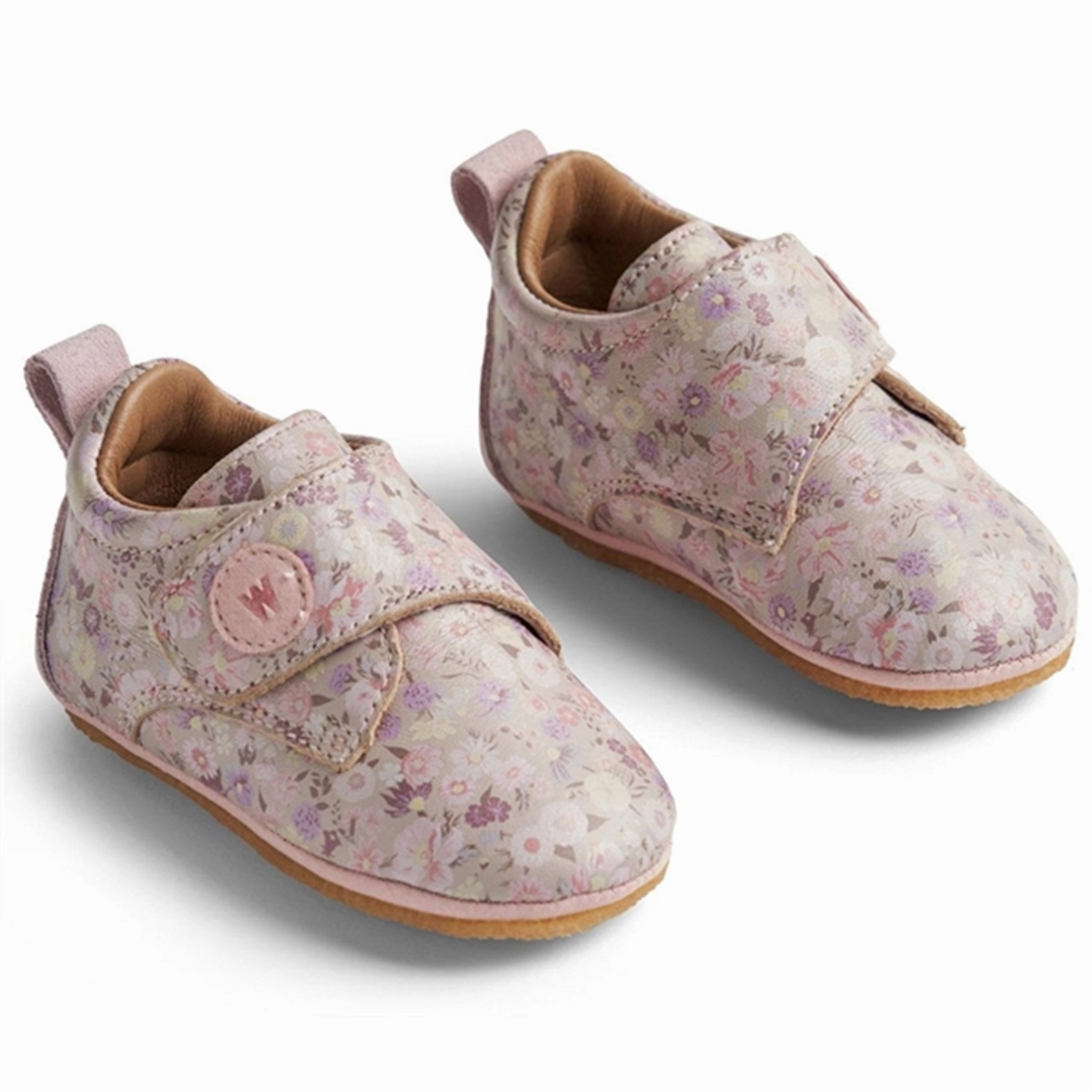 Wheat Indoor Shoe Dakota Print Clam Multi Flowers House Slippers for Kids on sale