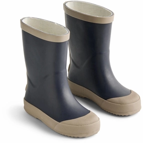 Wheat Ink Rubber Boot Muddy Kids Rain Boots with free shipping