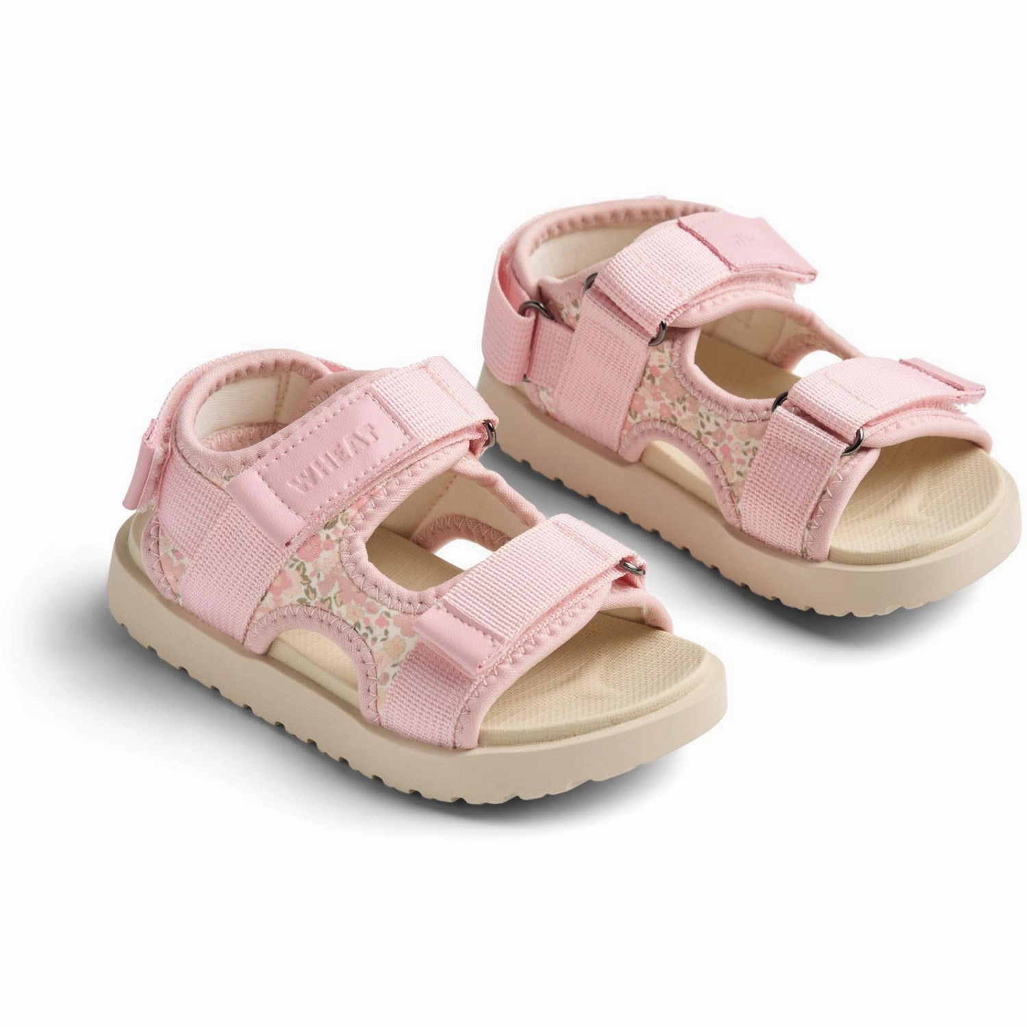 Wheat Ivory Flower Meadow Sandal Mandy Kids Open Sandals cheap sale