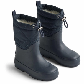Wheat Navy Thermo Snowboot Drizzle Kids Thermo Boots discount price