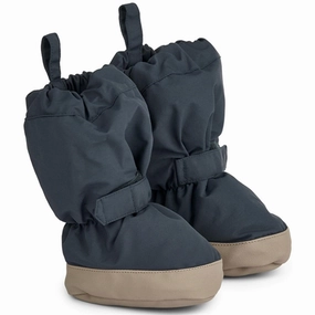 Wheat Outerwear Booties Tech Dark Blue Winter Kids Overshoes on clearance