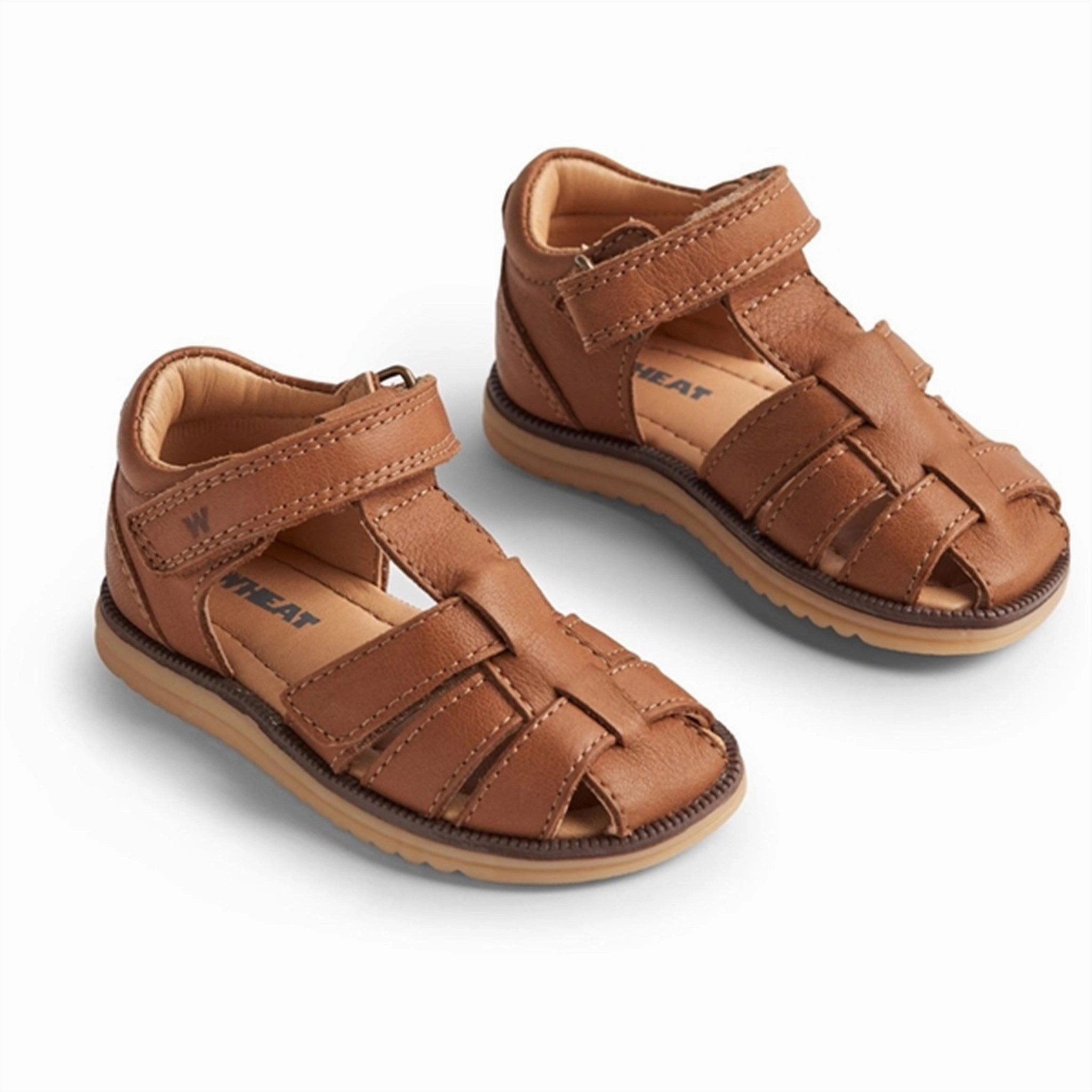Wheat Sandal Closed Toe Sky Cognac Kids Closed Toe Sandals promo