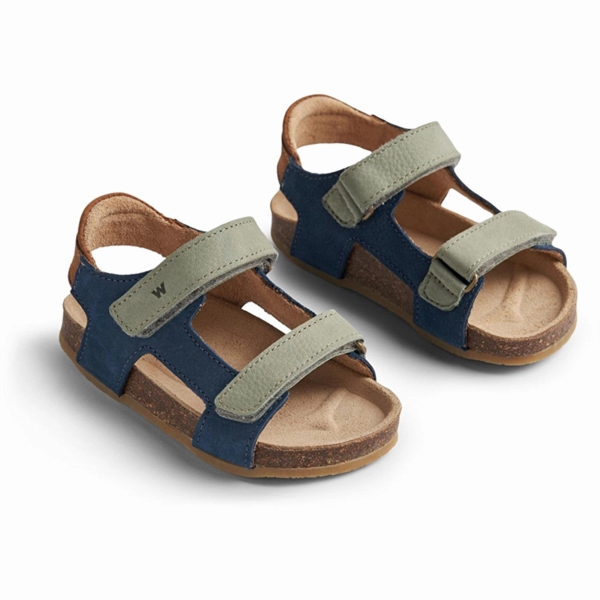 Wheat Sandal Cork Open Toe Corey Blue Kids Open Sandals cheap sale