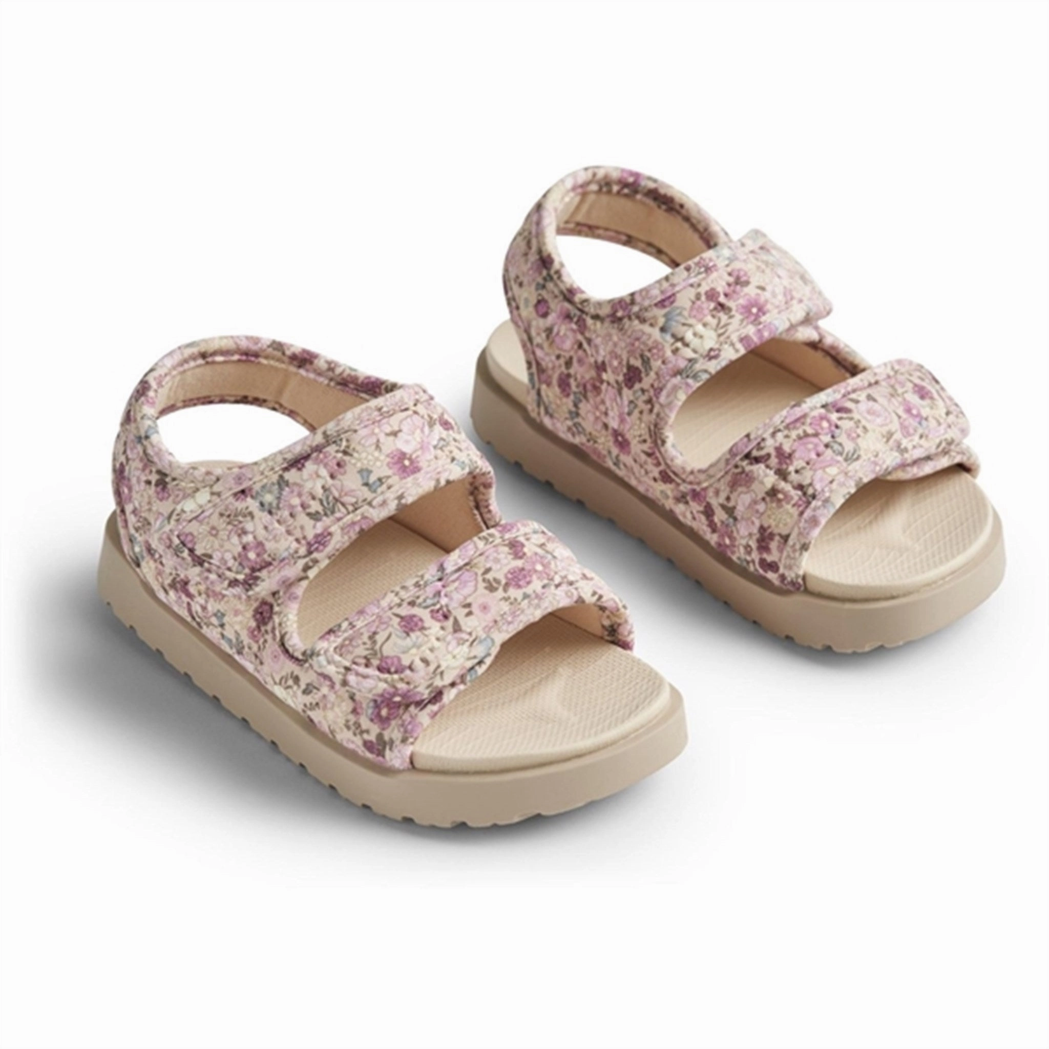 Wheat Sandal Open Toe Healy Print Clam Multi Flowers Kids Open Sandals cheap sale