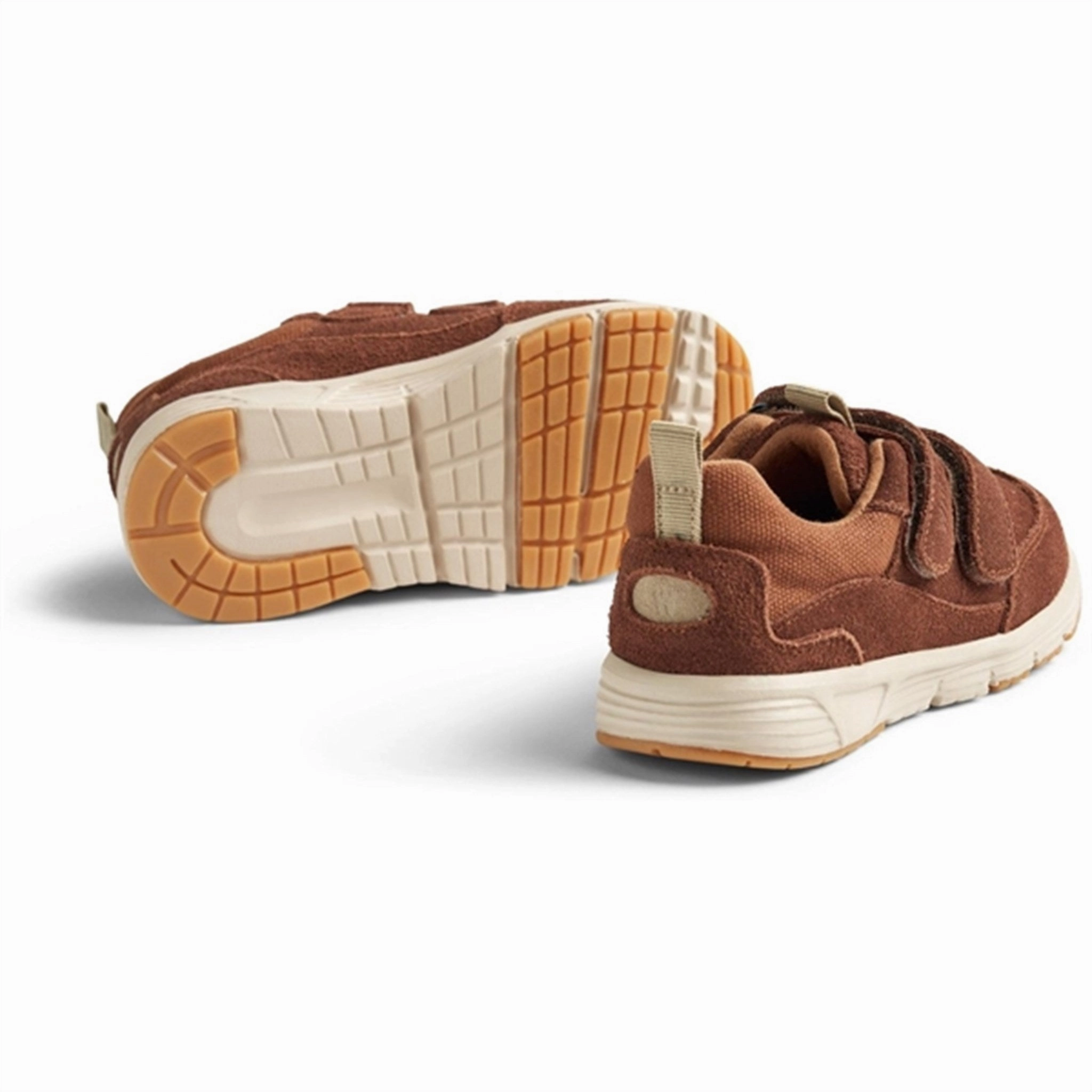 Wheat Sneaker Double Velcro Alin Cognac