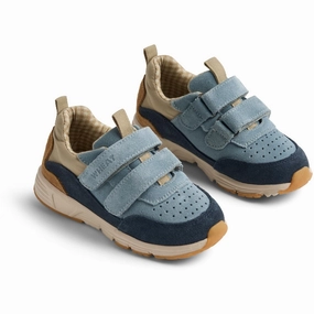 Wheat Stormy Sea Sneaker Alin Kids Velcro Sneakers discount