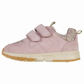 Wheat Velcro Sneakers Toney Soft Lilac Flowers Kids Velcro Sneakers discount