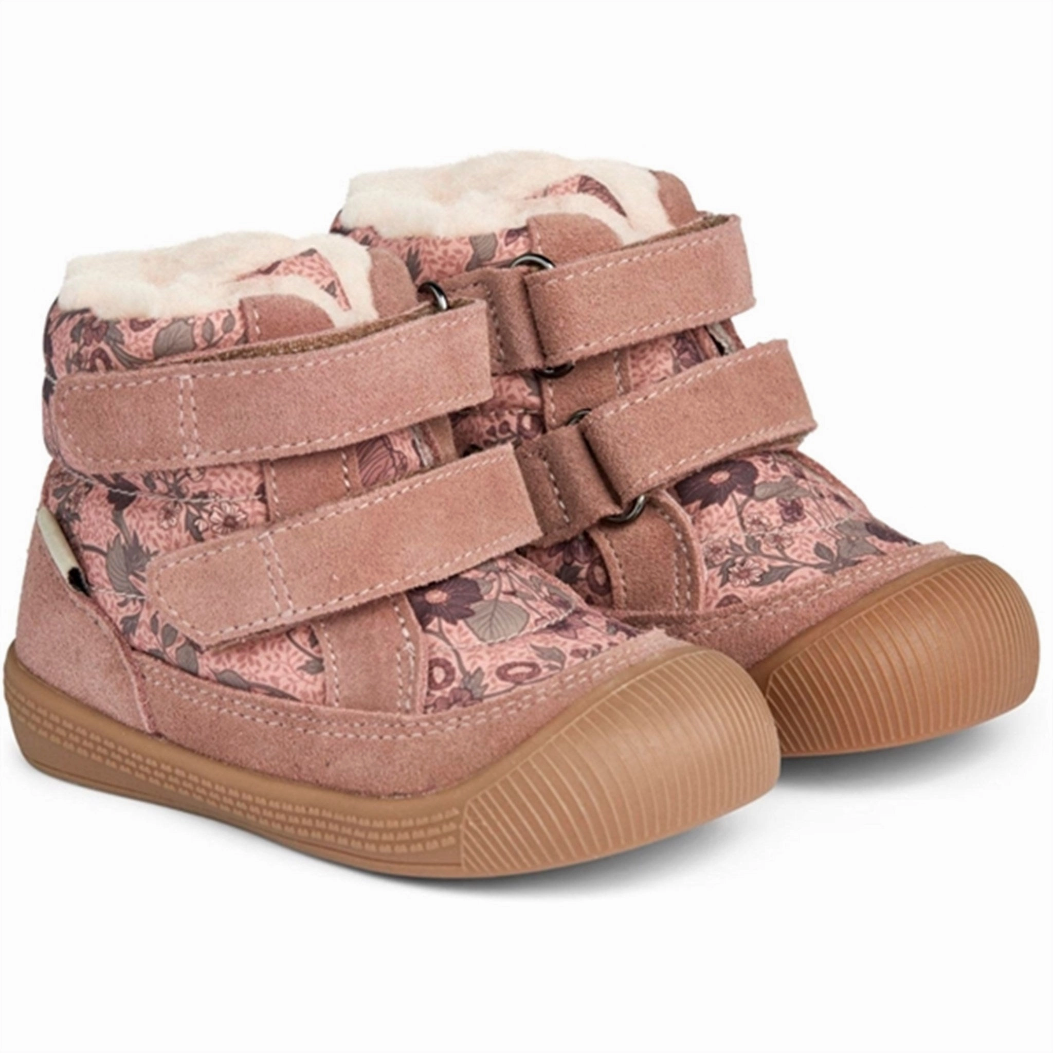 Wheat Winter Boots Daxi Wool Tex Print Dusty Rouge Cheap Kids Winter Footwear