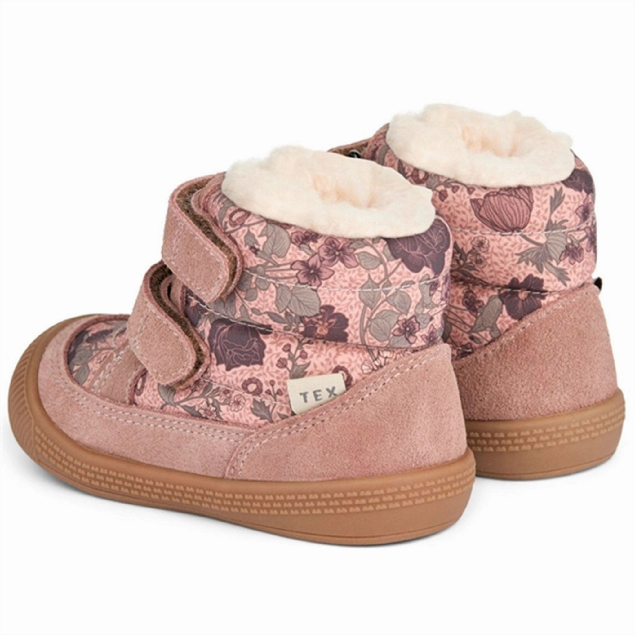 Wheat Winter Boots Daxi Wool Tex Print Dusty Rouge