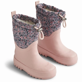 Wheat Winter Flowers Thermo Snowboot Drizzle Kids Thermo Boots discount price