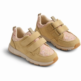 Wheat Yellow Sneaker Toney Kids Velcro Sneakers discount