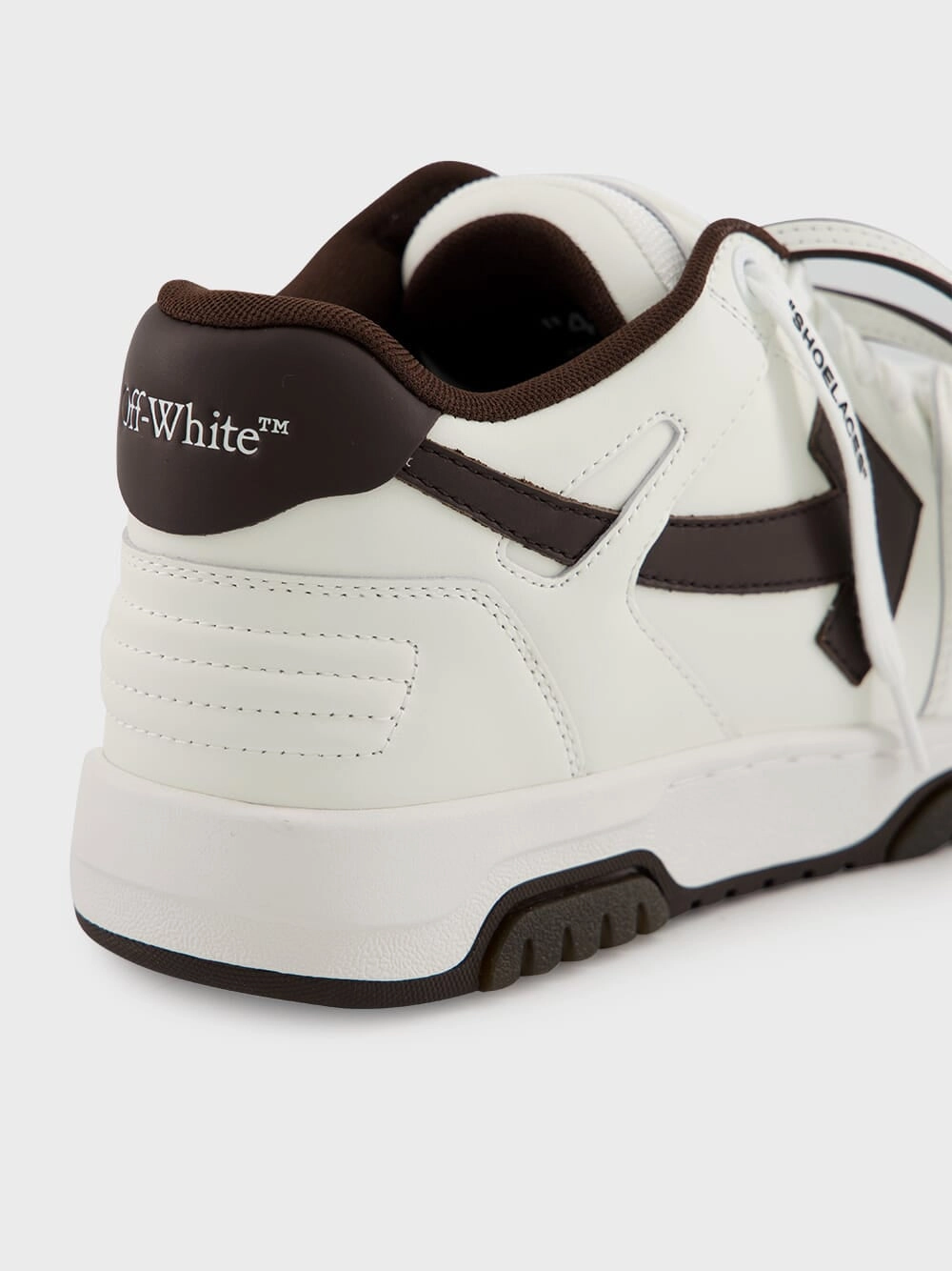 White and Chocolate Out Of Office Sneakers