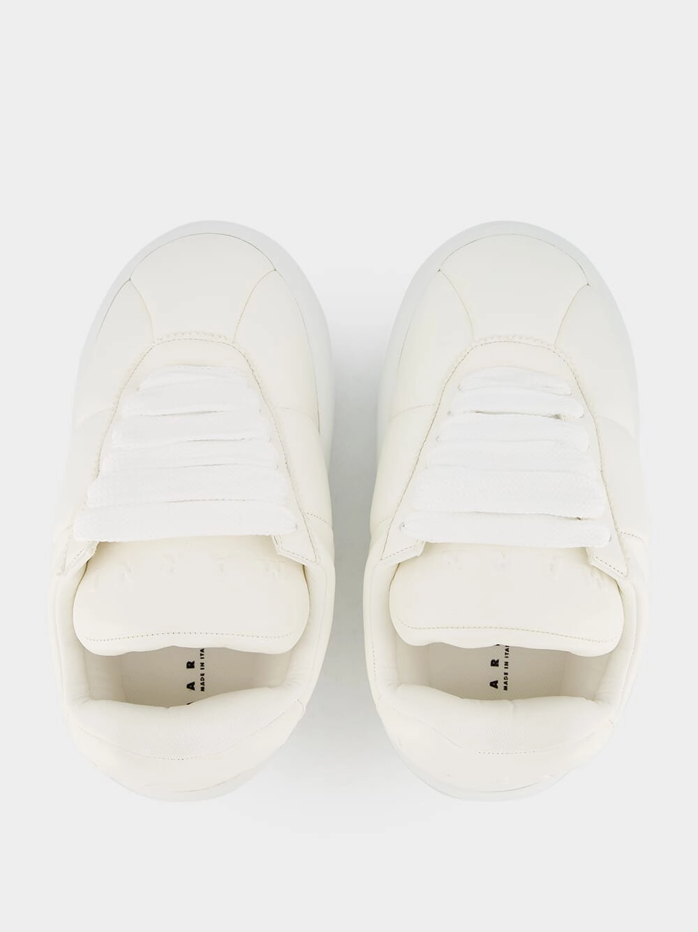 White Leather Bigfoot 2.0 Sneaker