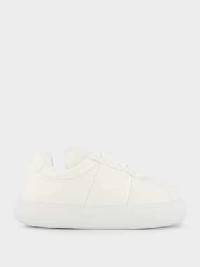 White Leather Bigfoot 2.0 Sneaker Promo deal Mens Sneakers