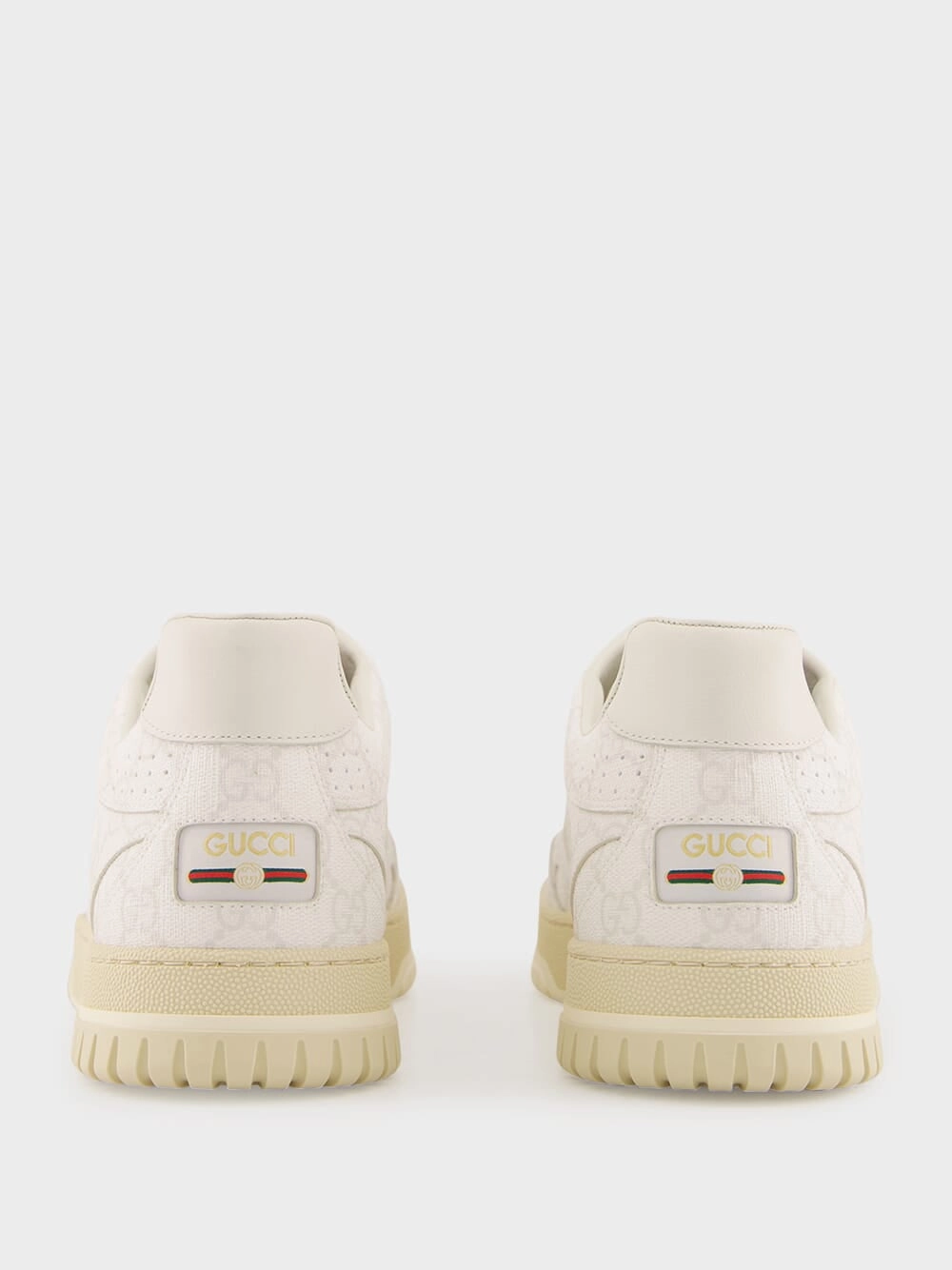 White Men's Gucci Re-Web Sneaker