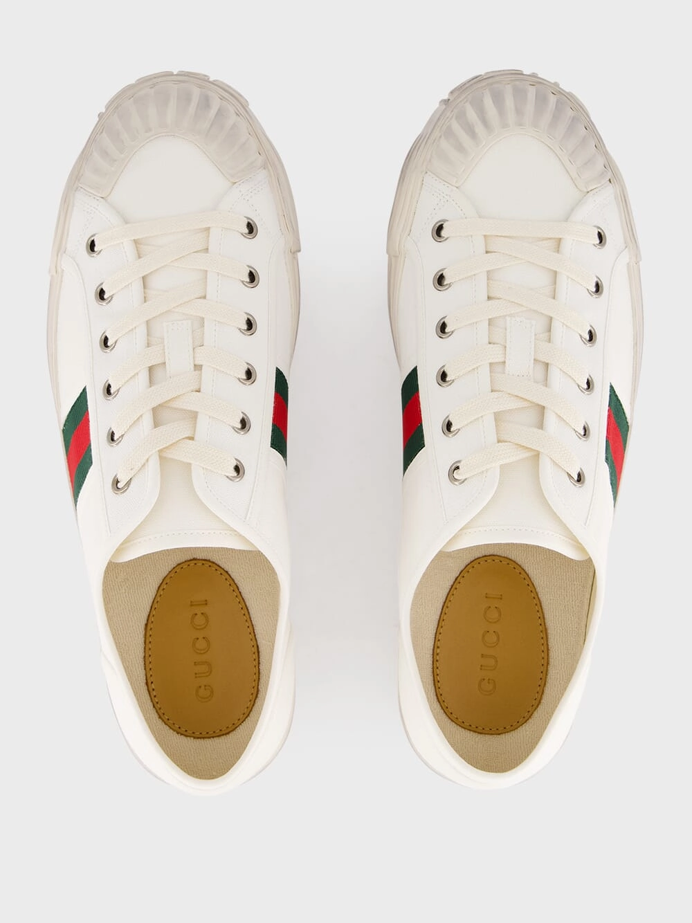White Sneakers with Web
