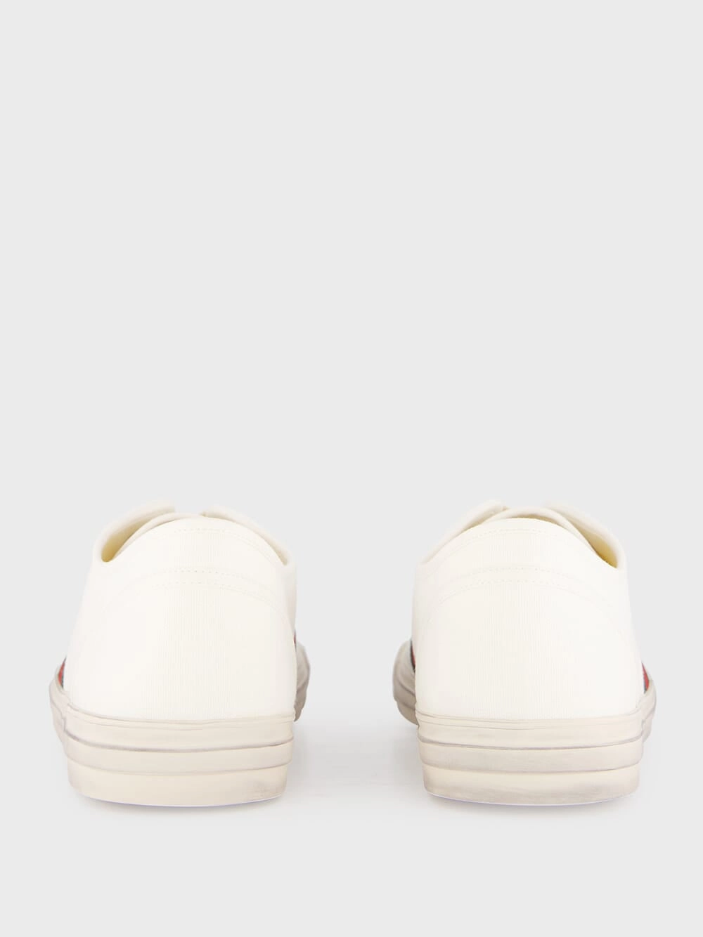 White Sneakers with Web