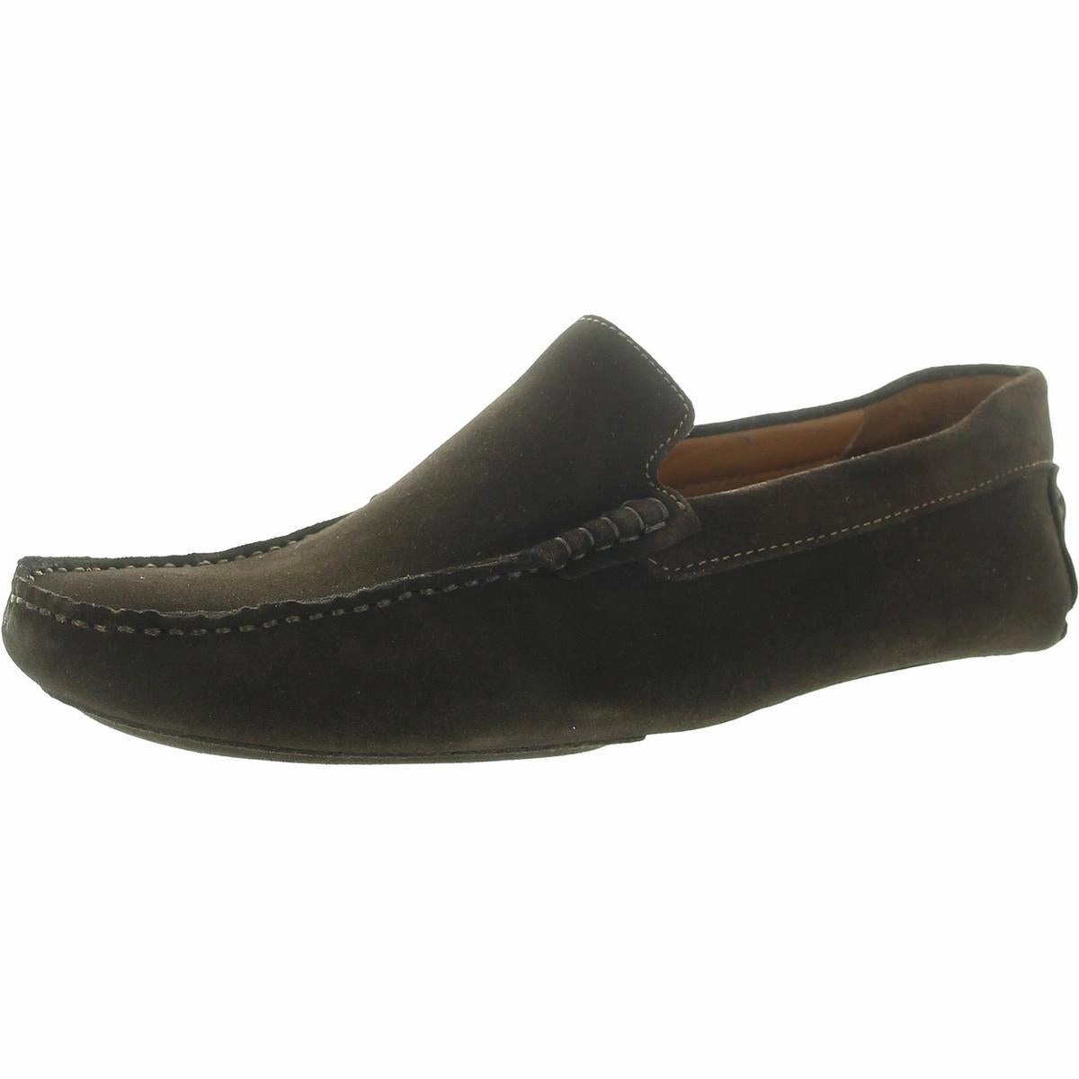 William House Loafer Mens Contrast Trim Leather Loafer Slippers Mens Slippers clearance sale