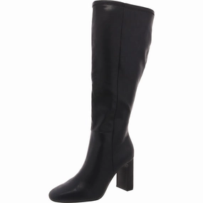 WiseWC Womens Block Heel Man Made Knee-High Boots Comfortable Womens Boots low price
