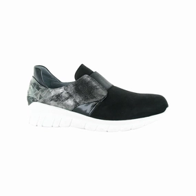 Women Intrepid Sneaker In Black Velvet/met Onyx Trendy Womens Sneakers for sale