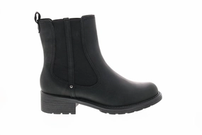 Women Orinoco Club Chelsea Boots In Black Leather Comfortable Womens Boots low price