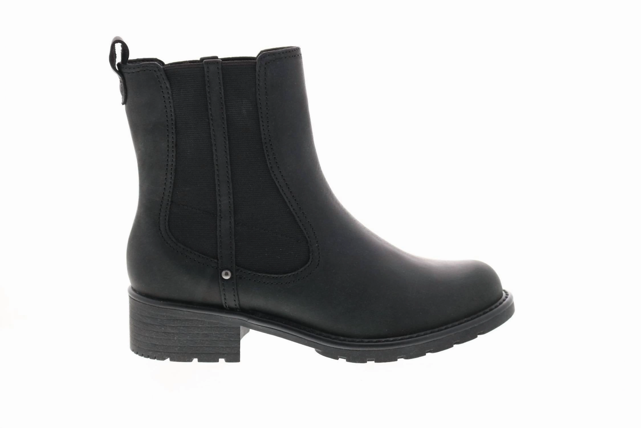 Women Orinoco Club Chelsea Boots In Black Leather Comfortable Womens Boots low price