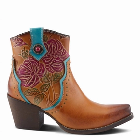 Women"s Rebamac Boots In Camel Sale on Womens Trendy Boots