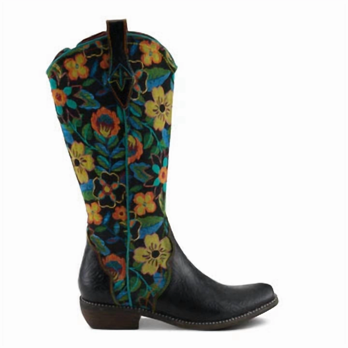 Women Rodeoqueen Boots In Black Multi