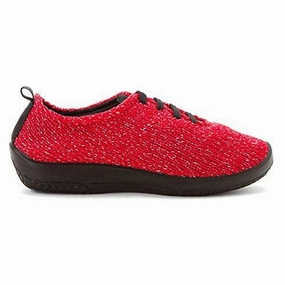 Women's 1151 Lace-Up Shoe In Red Comfortable Womens Boots low price