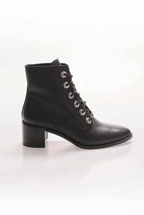 Women's Ace Lace Up Combat Boot In Black Womens Boot Deals Today