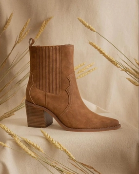 Women's Addison Boots In Brown Comfortable Womens Boots low price