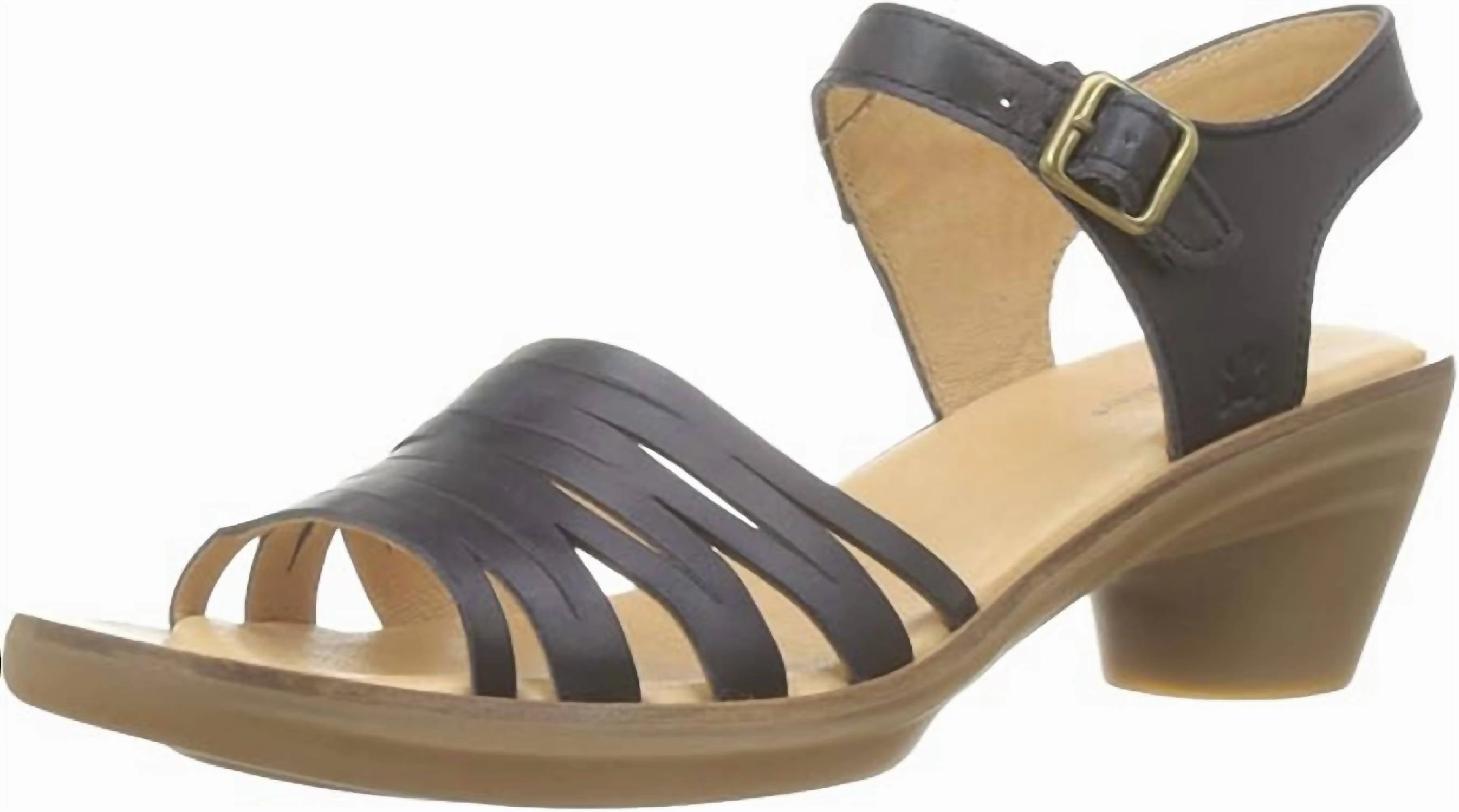 Women's Aqua Vaquetilla Sandals In Black Sale on Womens Open Sandals