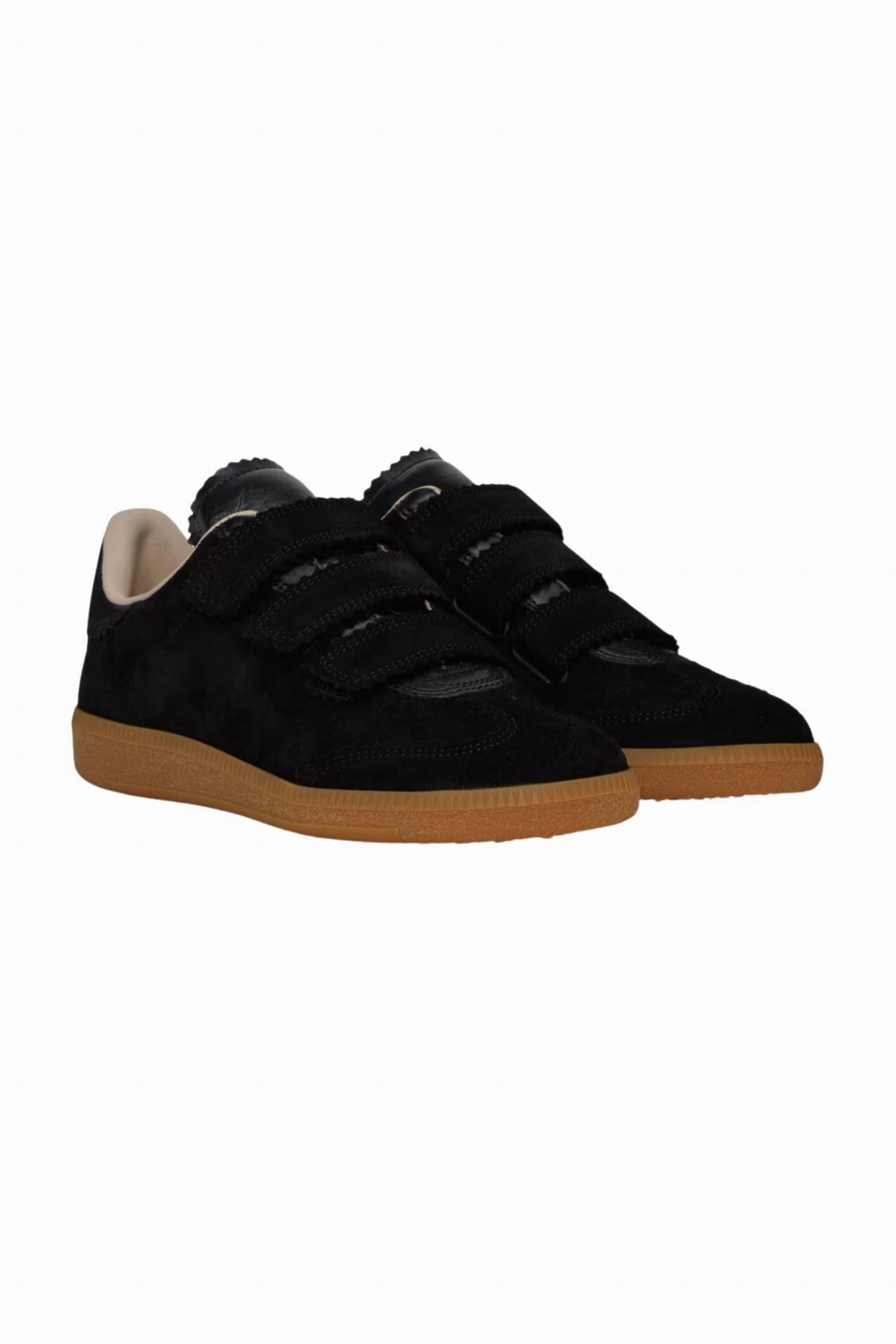 Women's Beth Sneaker In Black Suede