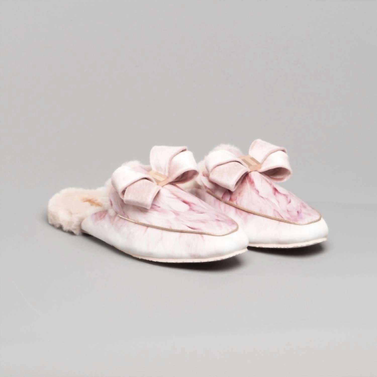 Women's Bhaybe Satin Moccasin Slippers In Pink