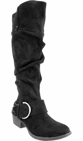 Women's Blitz Tall Boot In Black Comfortable Womens Boots low price