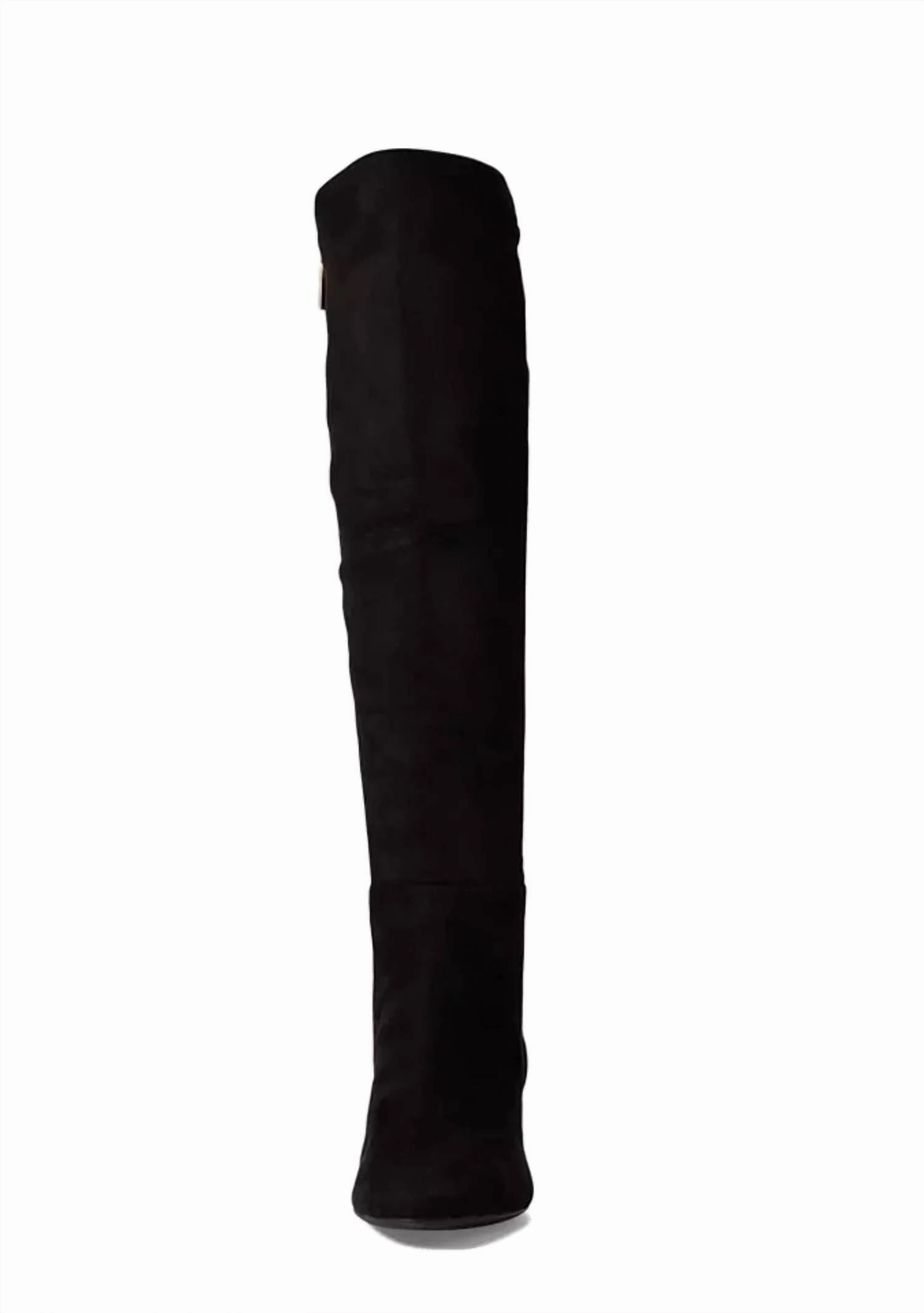Women's Braden Mid Boot In Black Suede