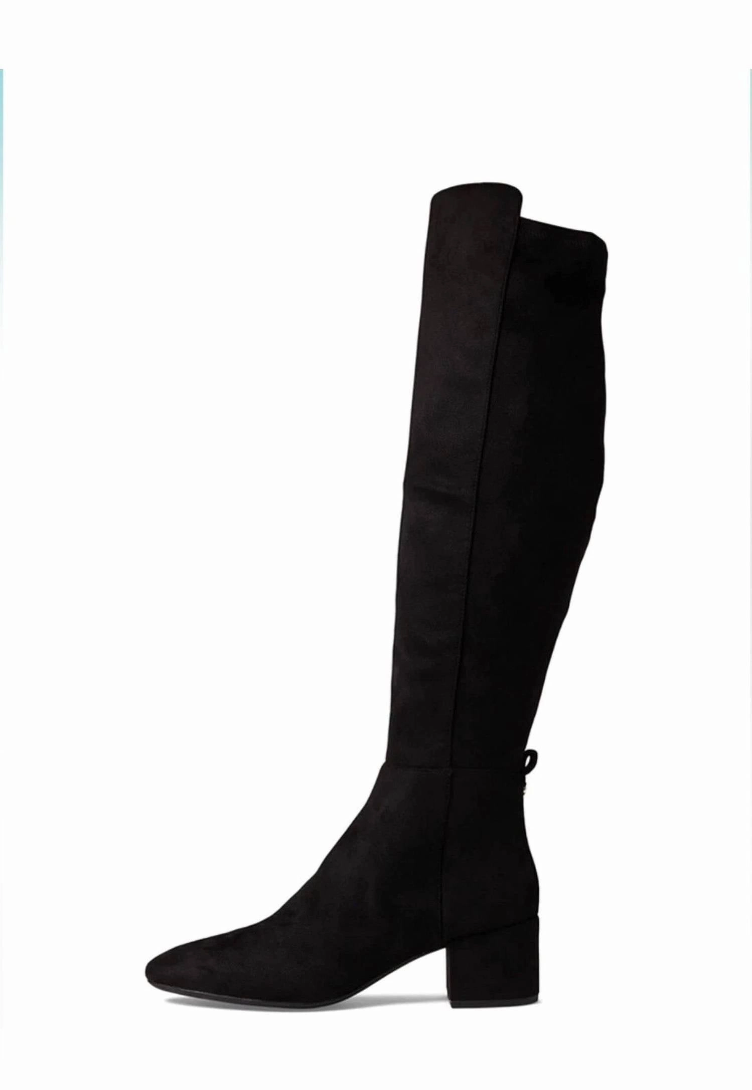 Women's Braden Mid Boot In Black Suede Promo on Womens Fashionable Boots