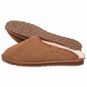 Women's Buckingham Slipper In Chestnut Womens Slippers at low price