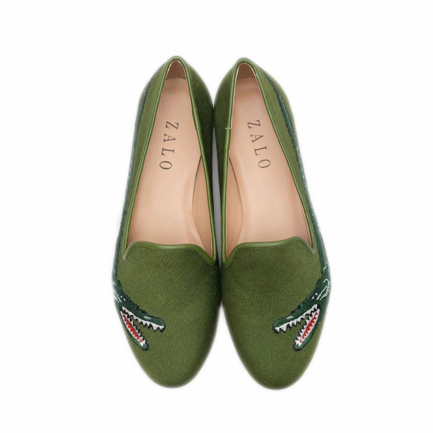 Women's Caiman Slipper In Olive Womens Slippers at low price