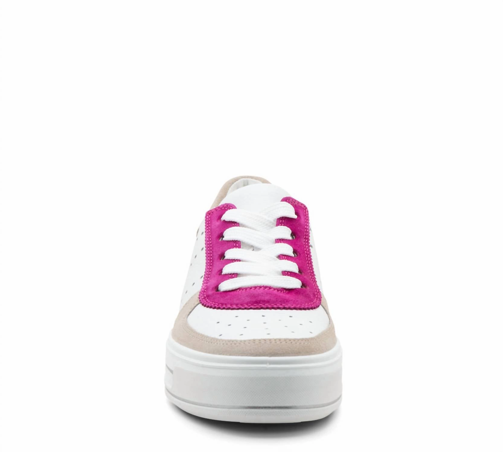 Women's Calgary Sneakers In White/pink