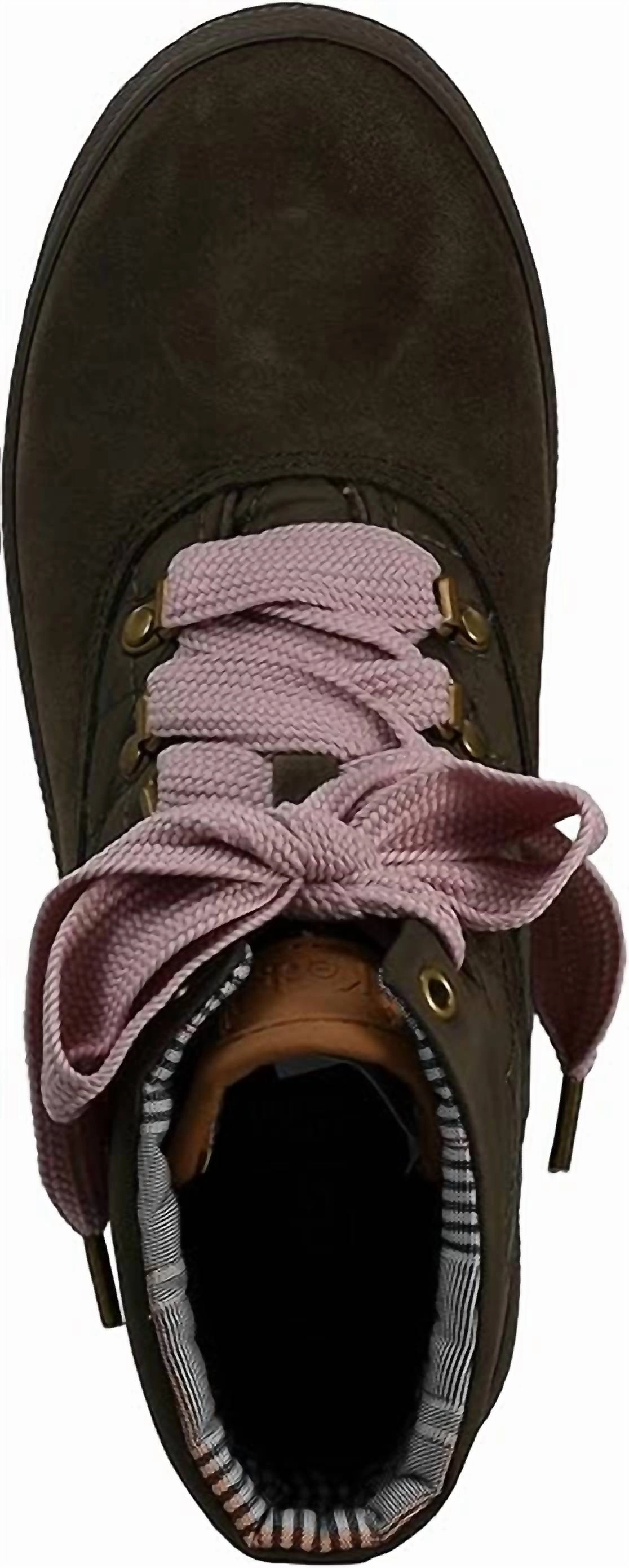 Women's Camp Boot In Suede/ Nylon Olive