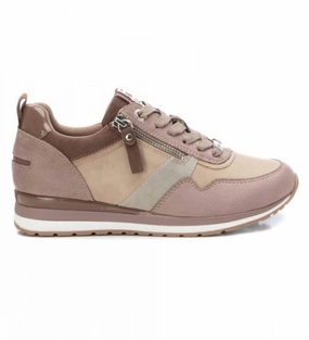 Women's Casual Sneakers In Beige Stylish Womens Sneakers clearance