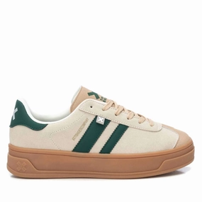 Women's Casual Sneakers In Light Beige/green Womens Sneakers at discount price