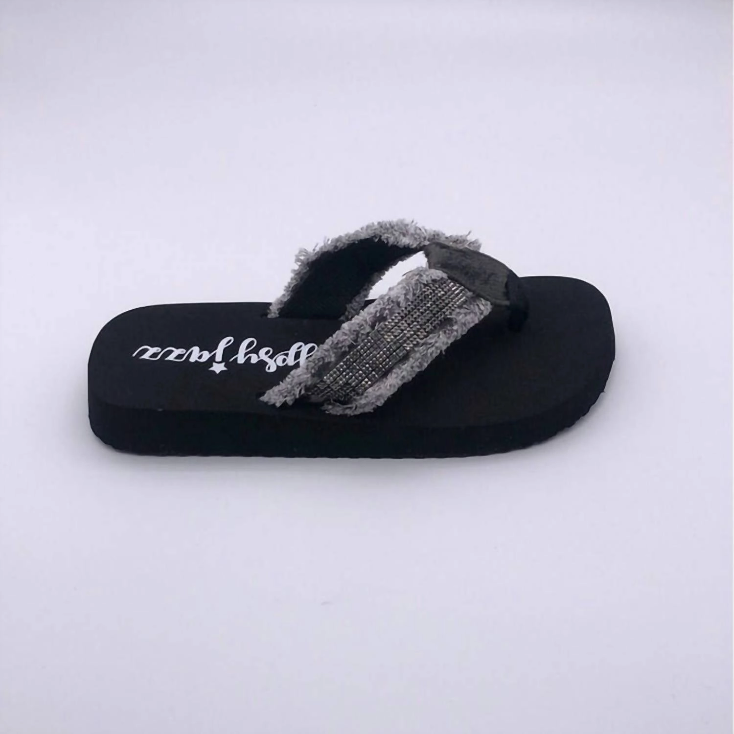 Women's Cha-Ching Flip Flops In Grey Womens Slippers at low price