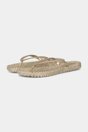 Women's Cheerful Flip Flops In Platinum Womens Slippers at low price