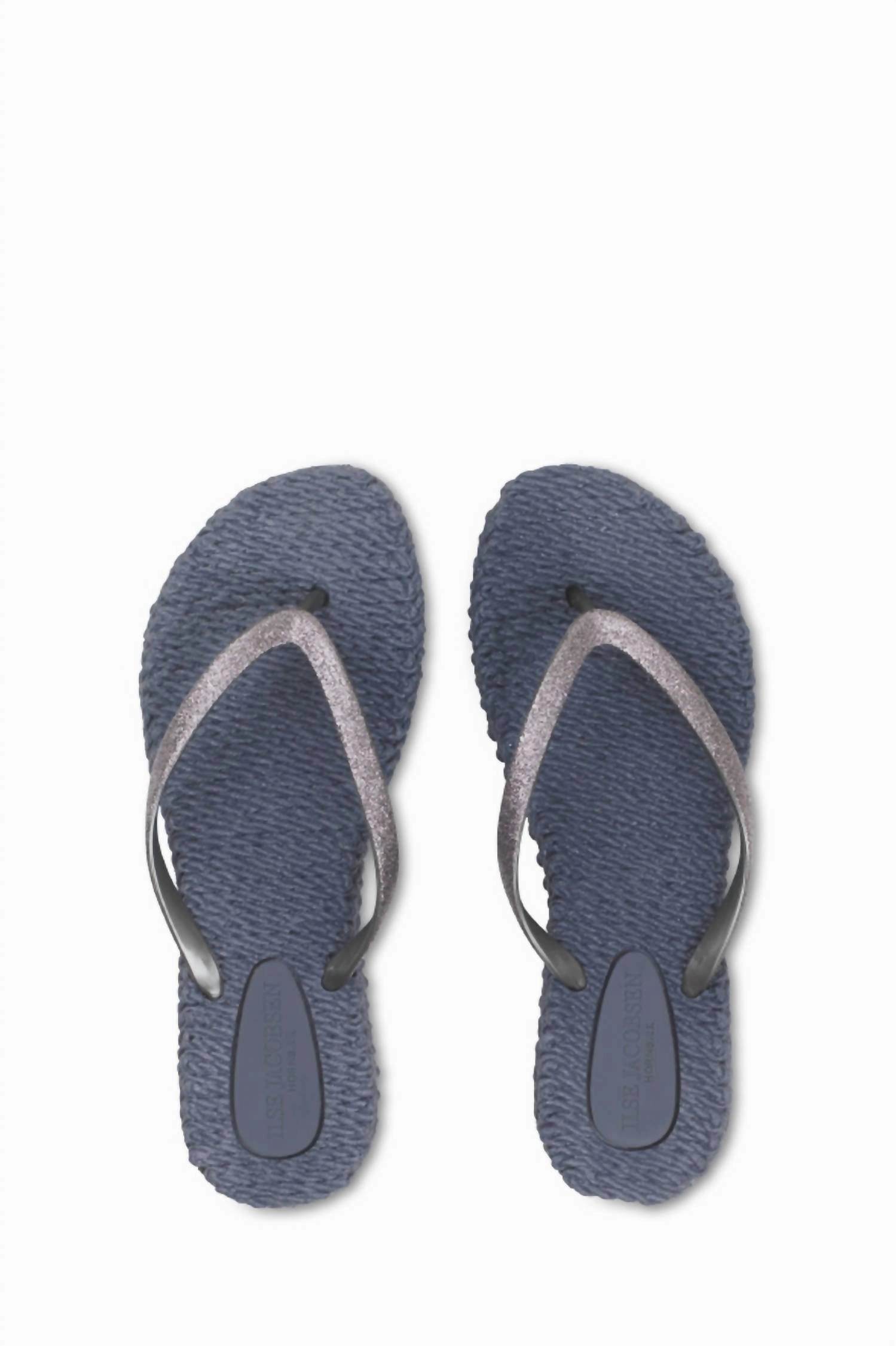 Women's Cheerful Glitter Flip Flops In Grey Womens Slippers at low price