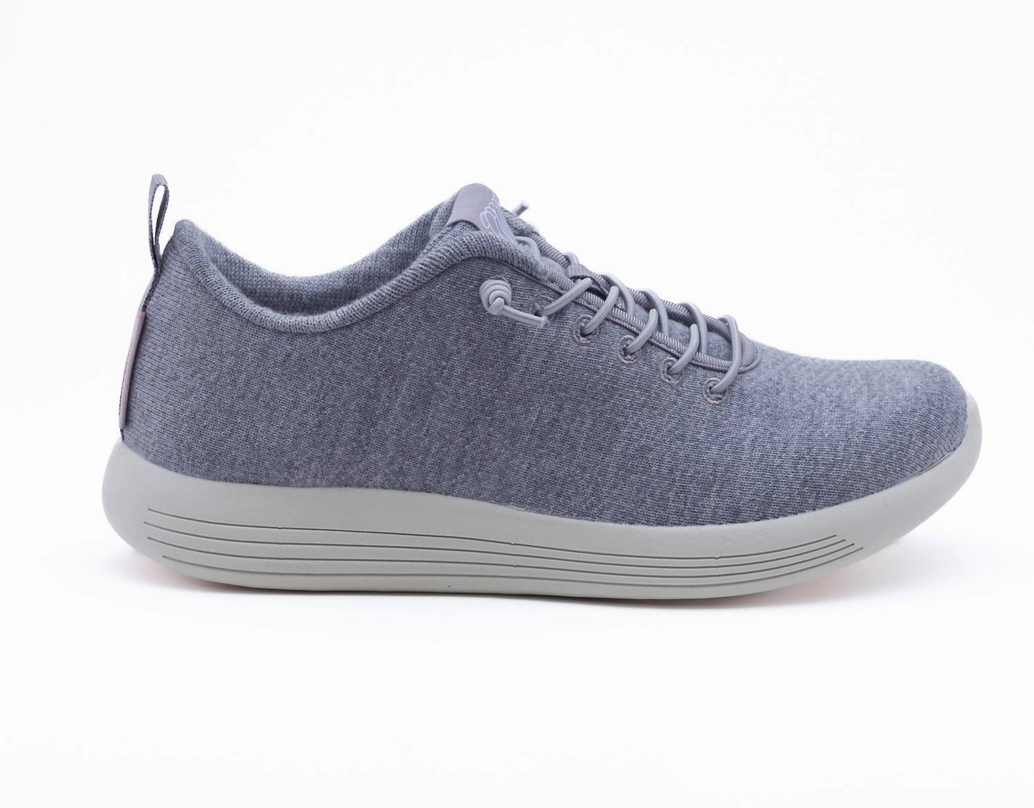 Women's Cheviot Sneaker In Grey Merino Wool
