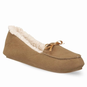 Women's Comfy Slippers In Chestnut Womens Slippers at low price