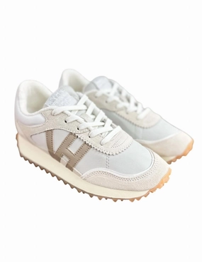 Women's Cosmic 15 Sneaker In White Pebbled/taupe Trendy Womens Sneakers for sale